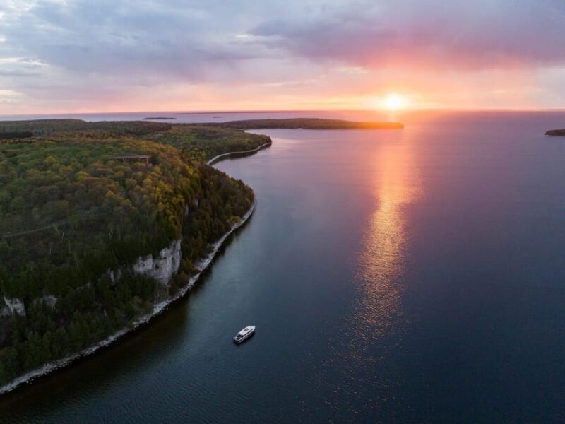 Fish Creek, WI: Sunset Live Music Cruise - An Authentic and Scenic Experience on Green Bay