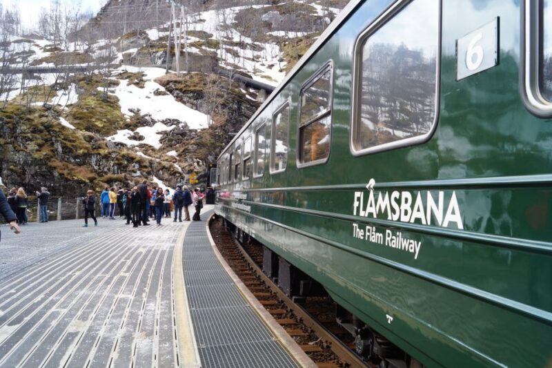 Fjords: Private Trip with Train and Cruise Ride - The Flam Railway: The Crown Jewel of Scenic Railways