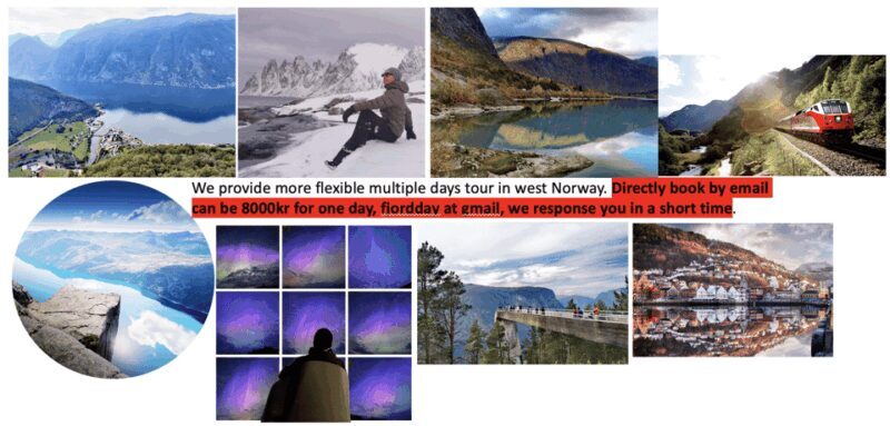 Flåm Flexible Tour with Stegastein, cruise and train include - FAQ