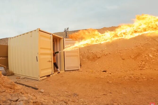 Flame Thrower Combo Package at Adrenaline Mountain - Who Should Consider This Experience?