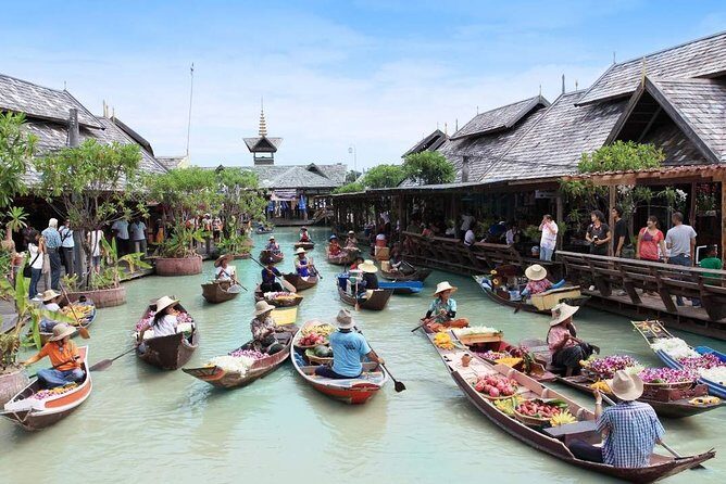 Floating Market & Pattaya City Landmarks Tour (SHA Plus) - Key Points