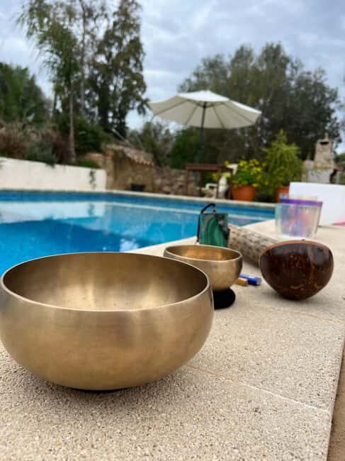 Floating Sound Bath & Snacks in Finca with Natural Pool - An In-Depth Look at the Experience