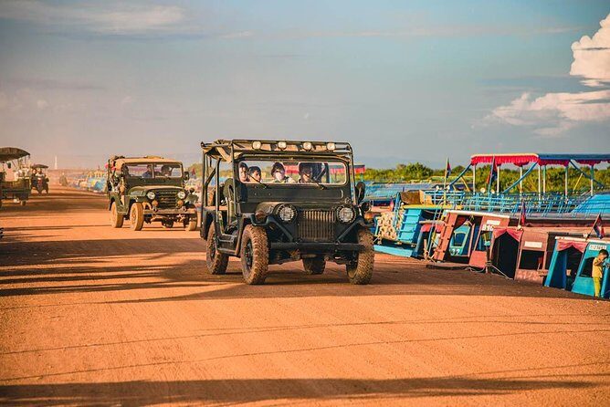 Floating Village Sunset Boat & Jeep Tour - Inclusive Drinks - Transportation & Practical Details