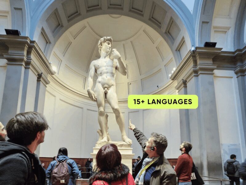 Florence: Accademia Ticket & Audio Guided Tour with Host - Key Points