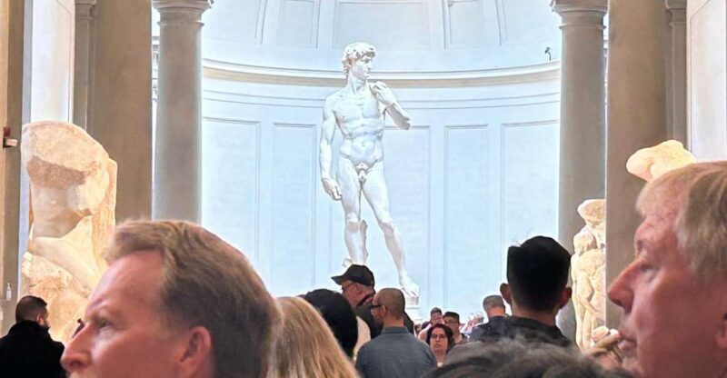 Florence: David's Accademia timed Ticket with Audio APP - Key Points