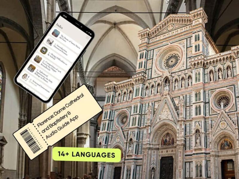 Florence: Duomo Cathedral Timed Entry Ticket & Audio App - Key Points