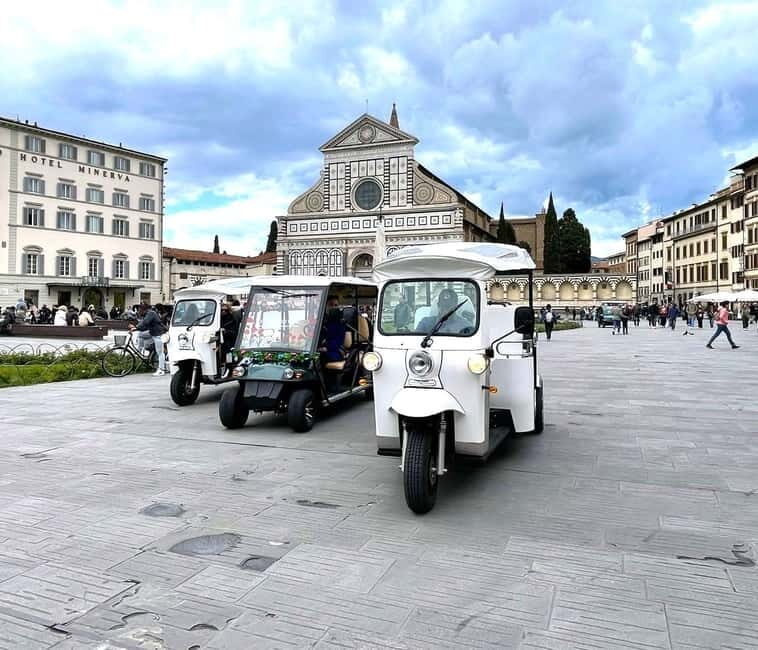 Florence: Eco Golf Car & Tuk Tuk City Tour (save the planet) - An engaging way to see Florence’s highlights
