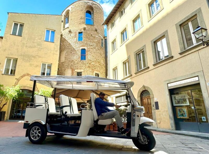 Florence: Eco Golf Car & Tuk Tuk City Tour (save the planet) - The Sum Up