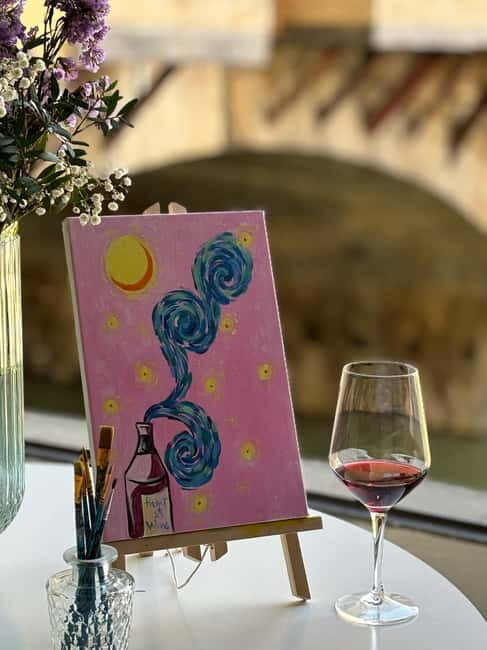 Florence: Paint&Wine with the view of Ponte Vecchio - FAQ