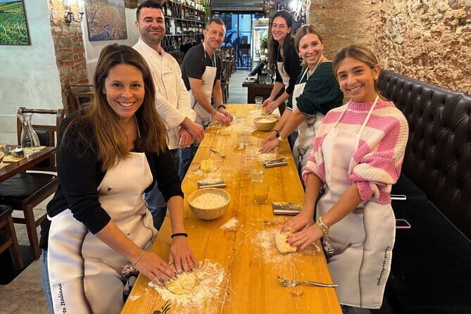 Florence Pasta Cooking Class with Tiramisu and Unlimited Wine - Exploring the Experience in Detail
