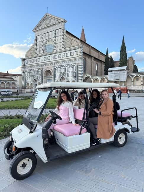 Florence Pink Tour: Private Golf Cart Tour - Key Points