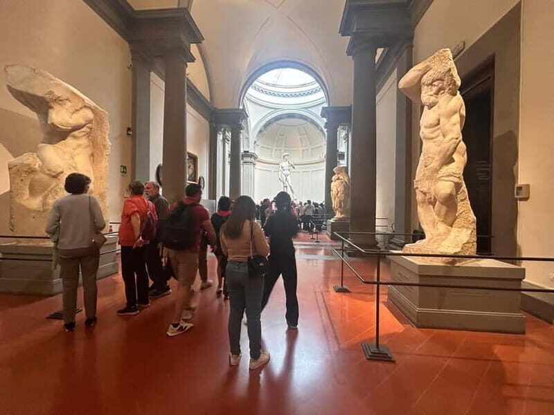Florence:Accademia + David Entrance Ticket +Agudio Guide APP - FAQ