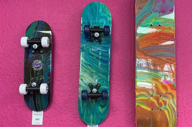 Fluid Art Skateboard Experience - The Sum Up