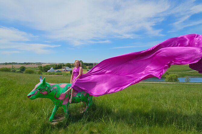 Flying Dress Photo Shoot in Madison WI - An In-Depth Look at the Madison Flying Dress Experience