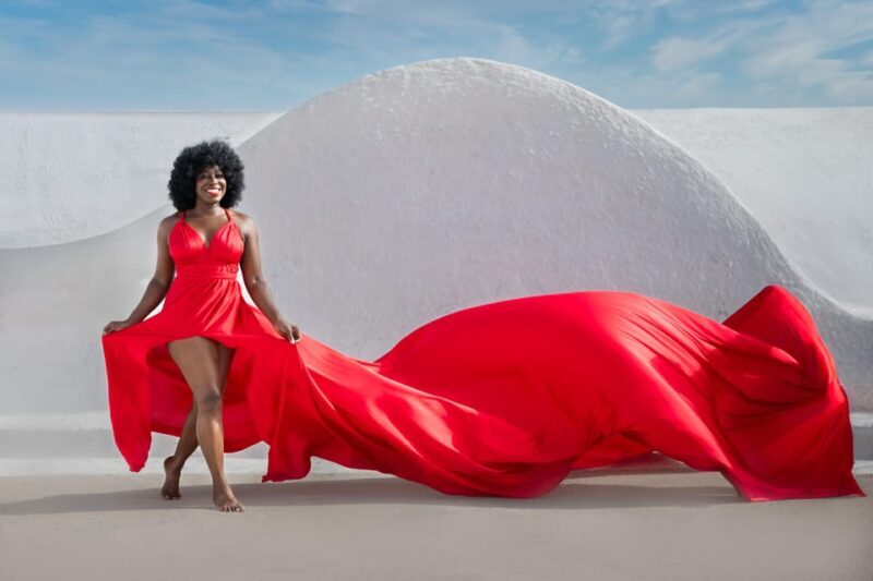 Flying Dress Photography in Oia, Santorini - Practical Details