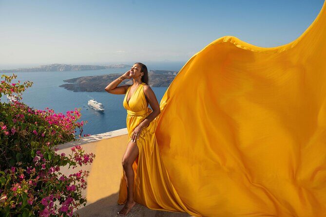 Flying Dress Photoshoot in Santorini - Exploring the Itinerary: What to Expect at Each Stop
