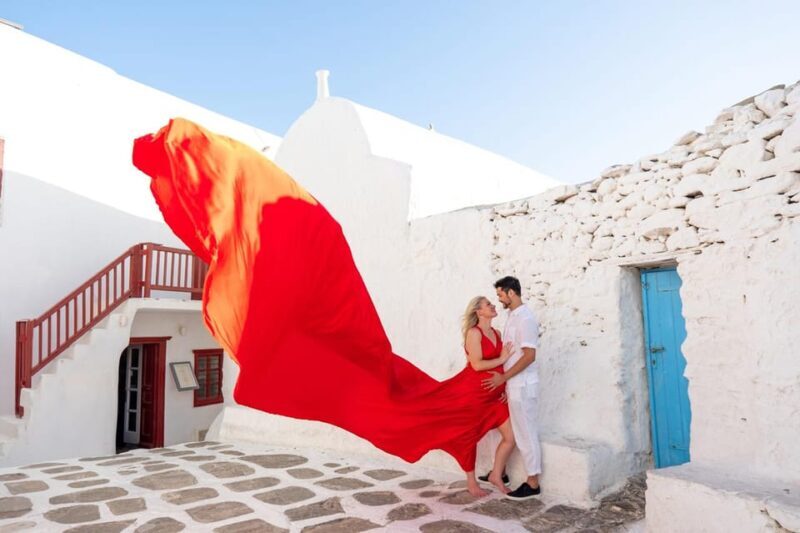 Flying Dress Photoshooting Mykonos - The Sum Up