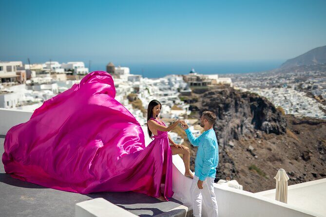 Flying Dress Photoshooting Santorini - Who Should Consider This Experience?