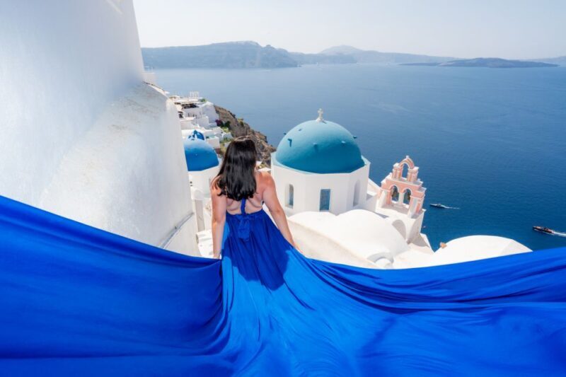 Flying Dress Santorini Photoshoot - Practical Information & Tips