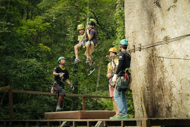 Flying Hanuman Ziplines 42 platform With Lunch - Key Points