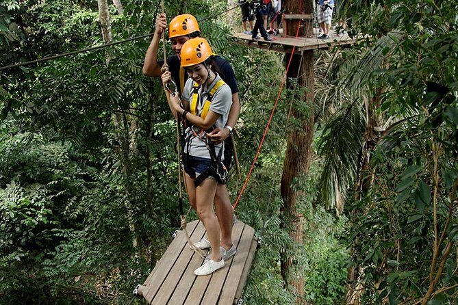 Flying Hanuman Ziplines 42 platform With Lunch - FAQs