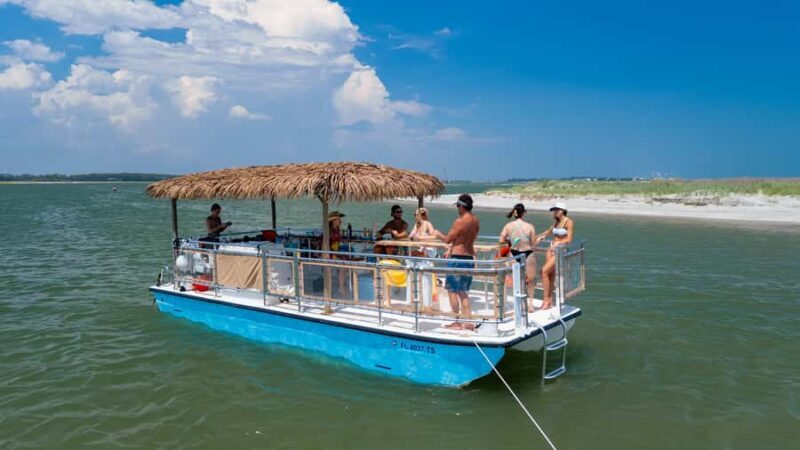 Folly Beach: Tiki Boat Cruise with BYOB Option - An Enjoyable Escape from Charleston