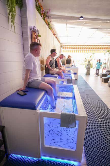 Foot care experience and Fish Spa Playa Fañabé - Key Points