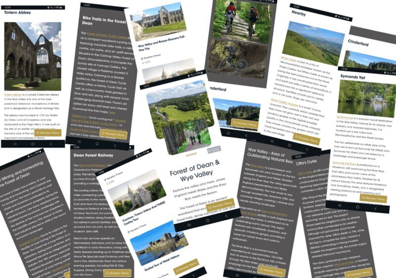 Forest of Dean & Wye Valley: Online Roadtrip Travel Guide - The Cost and Whats Included