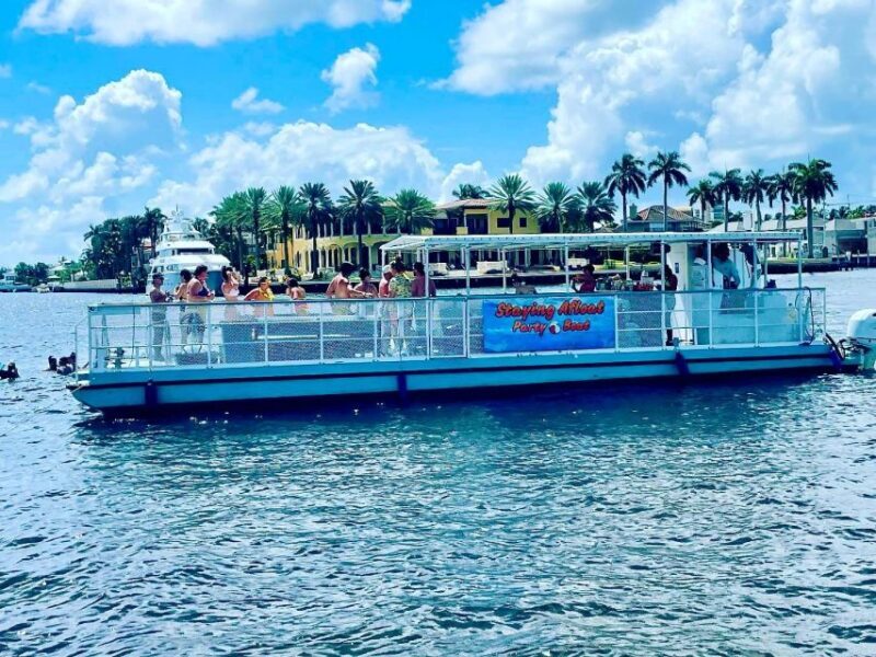 Fort Lauderdale: Scenic Boat Trip w/ Swim Stop & Inflatables - Discover Fort Lauderdale from the Water with a Scenic Boat Trip