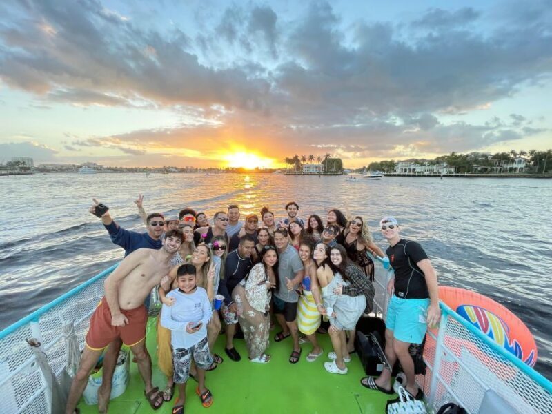 Fort Lauderdale: Scenic Boat Trip w/ Swim Stop & Inflatables - FAQs