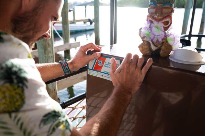 Fort Myers Beach: Adults only BYOB Tiki Pub Sunset Cruise - Key Points