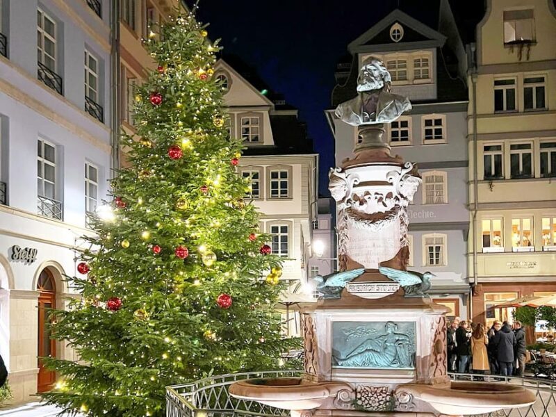 Frankfurt: Christmas Market & Old Town Tour 60 min-daily 16:00-in German - A Deep Dive into the Experience