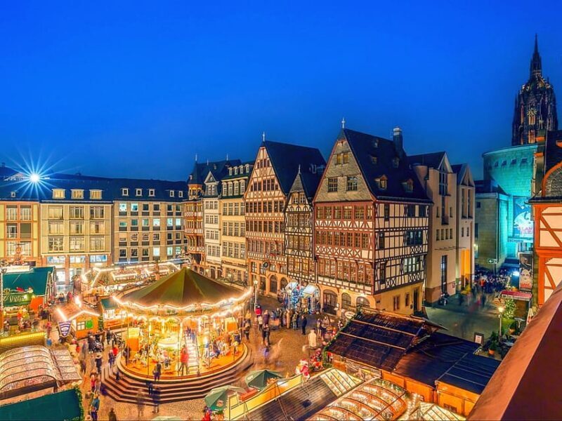 Frankfurt: Christmas Market & Old Town Tour 60 min-daily 16:00-in German - Pricing and Value