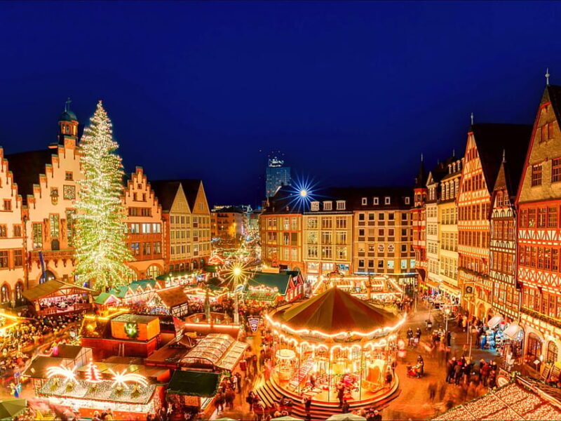 Frankfurt: Christmas Market & Old Town Tour 60 min-daily 16:00-in German - FAQs