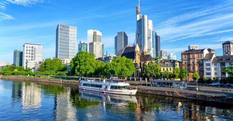 Frankfurt: Main Tower with Tickets and Guided Old Town Tour - Key Points