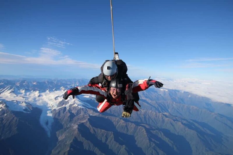 Franz Josef: 13,000ft, 16,500ft or 18,000ft Skydive - Key Points