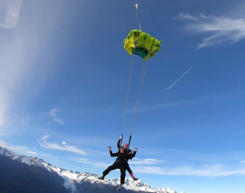 Franz Josef: 13,000ft, 16,500ft or 18,000ft Skydive - The Cost and What You Get