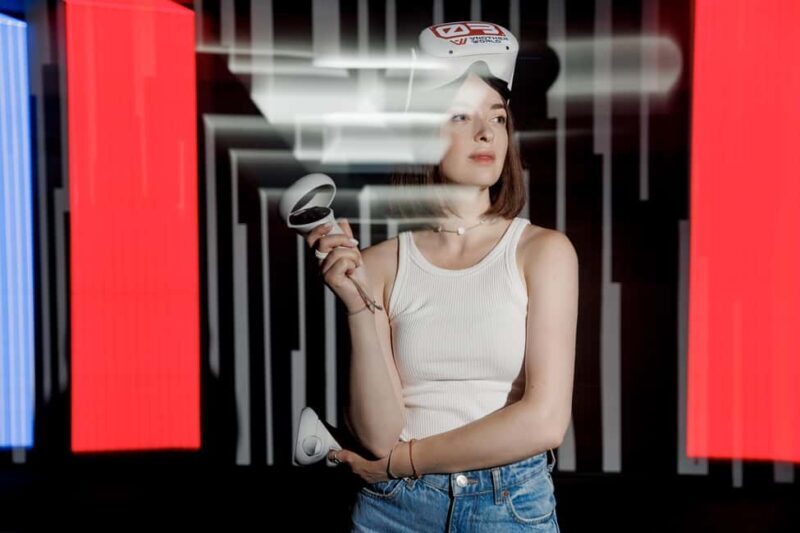 Free-Roam VR Arena Entry Ticket - Key Points