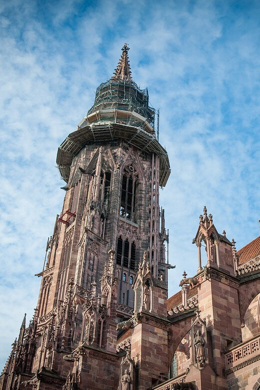 Freiburg im Breisgau: old town group walking tour Italian - Exploring the Rathaus and the House zum Walfisch