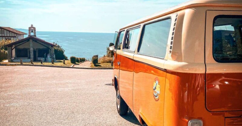 French Basque Country Coastline tour in a 70'sVW Van - Key Points