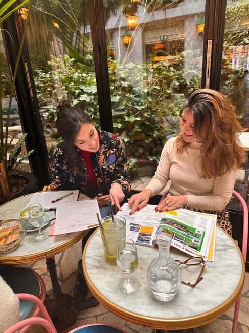 French lessons over a typical breakfast at the foot of Montmartre - Final Q&A and photos