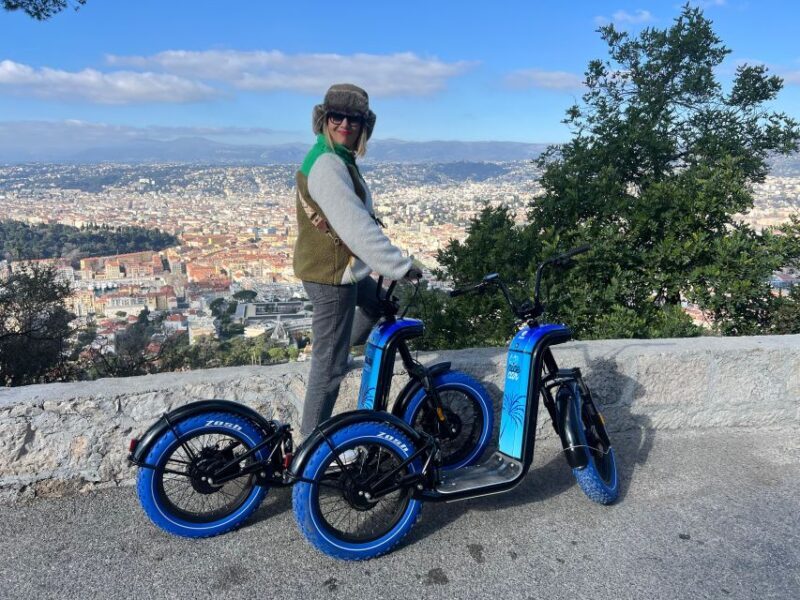 French Riviera : Guided Visit on a E-Scooter - An overview of the experience: what’s in store