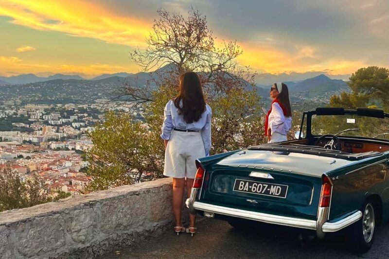 French Riviera: Private tour in a vintage convertible car - Key Points