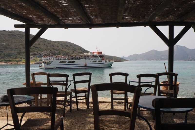 From Ag. Nikolaos: Spinalonga & Kolokytha Cruise with Lunch - Return and Reflection