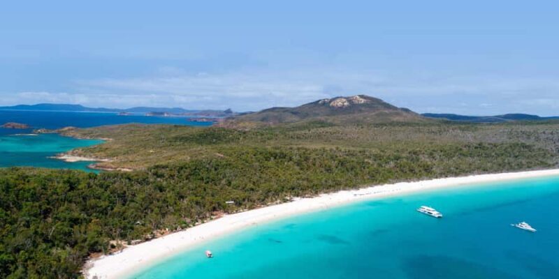 From Airlie: Whitsundays and Whitehaven Half-Day Cruise - Key Points: