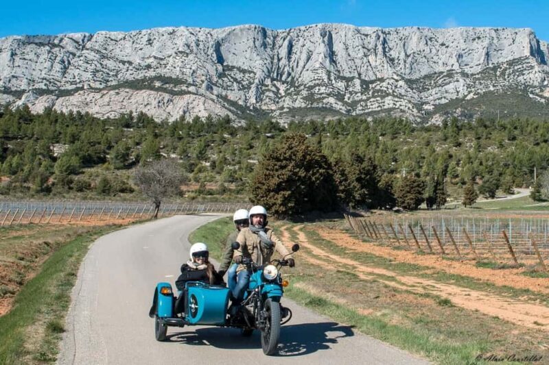 From Aix-en-Provence : Half-day Sidecar Wine Tour - The Experience in Detail