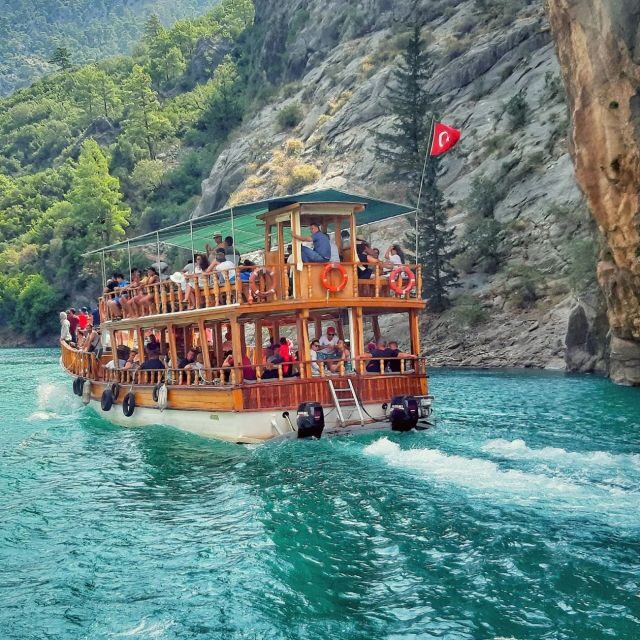 From Alanya: Green Canyon Tour - The Itinerary in Detail