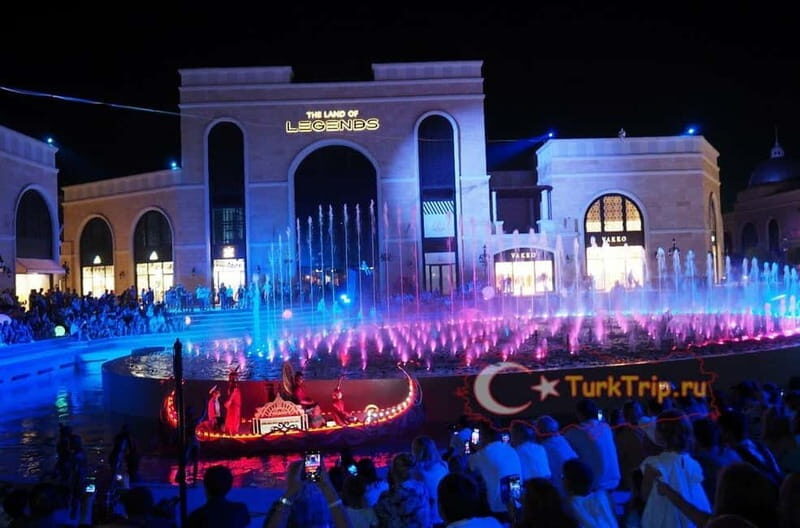 From Alanya, Side, Antalya: The Land of Legends Night Show - An In-Depth Look at the Land of Legends Night Show