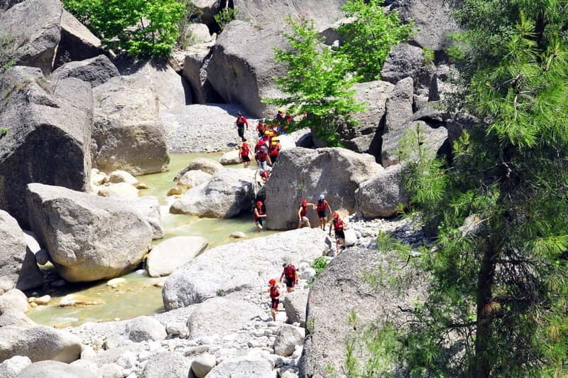 From Alanya & Side: Canyoning and Rafting Tour with Lunch - The Riverside Lunch: A Well-Deserved Rest