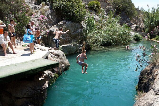 From Albir & Benidorm: Algar Waterfalls Excursion - Transportation and Group Size